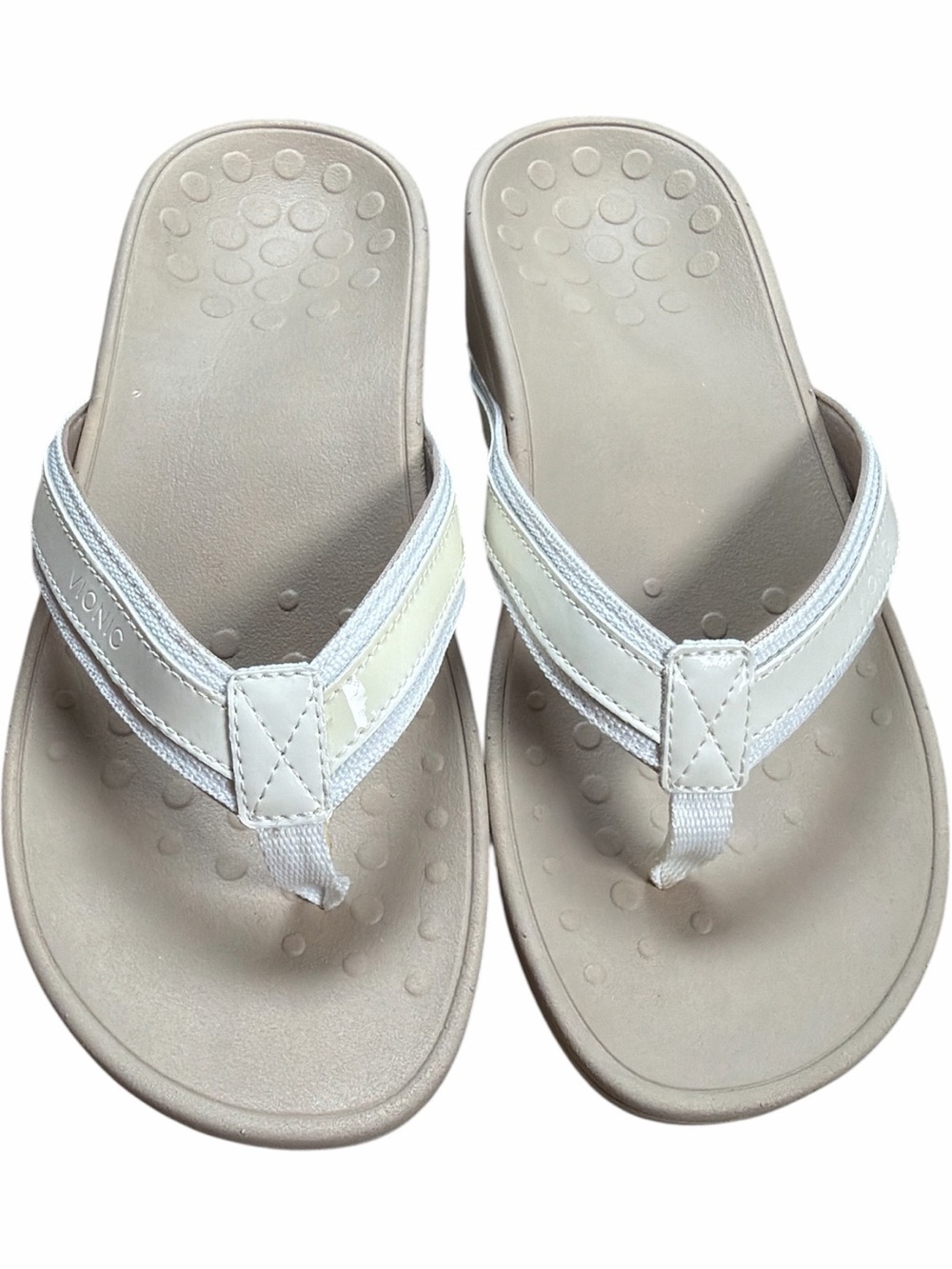 Vionic-Pacific/Sunrise High Tide in Cream Women’s Size 8 Wide Sandal Summer - Picture 3 of 8
